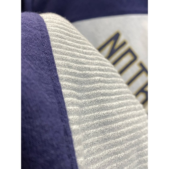 Notre Dame Fighting Irish Hoodie Mens Large Blue Under Armour Sweatshirt - Picture 10 of 16